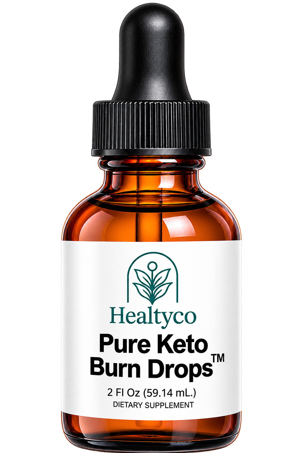 Pure Keto Burn Drops dropper bottle